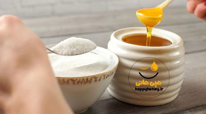 honey vs suger دانستنیهای لازم در مورد ساکارز عسل