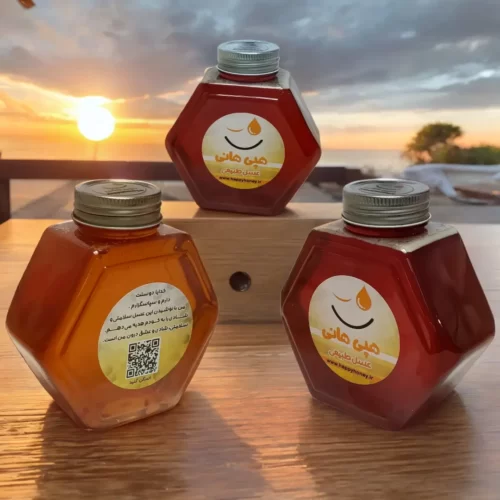 happy honey jar 2 عسل زعفرانی ممتاز