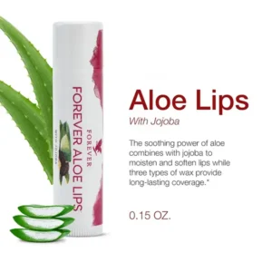 لیپس لب فوراور مرطوب کننده لب با آلوئه ورا روغن جوجوبا و موم زنبور عسل) Forever Aloe Lips